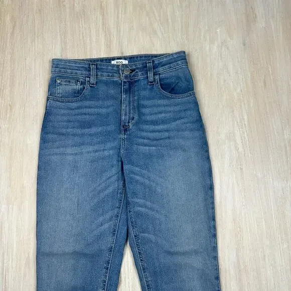 BDG Urban Outfitters High Rise Crop Kick Flare Casual Denim Edgy Grunge Jeans 27 - Picture 2 of 16